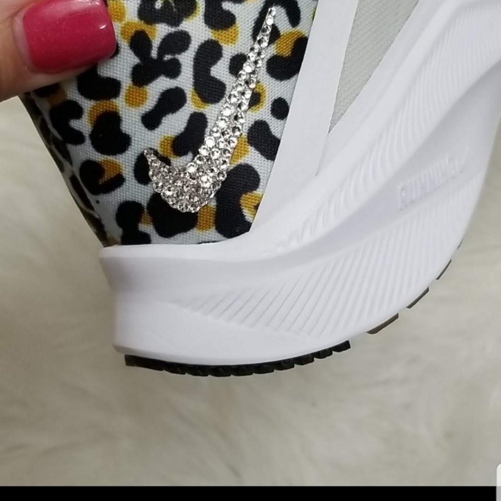 New ๐bling๐ Cheetah print Nike - Picture 5 of 9